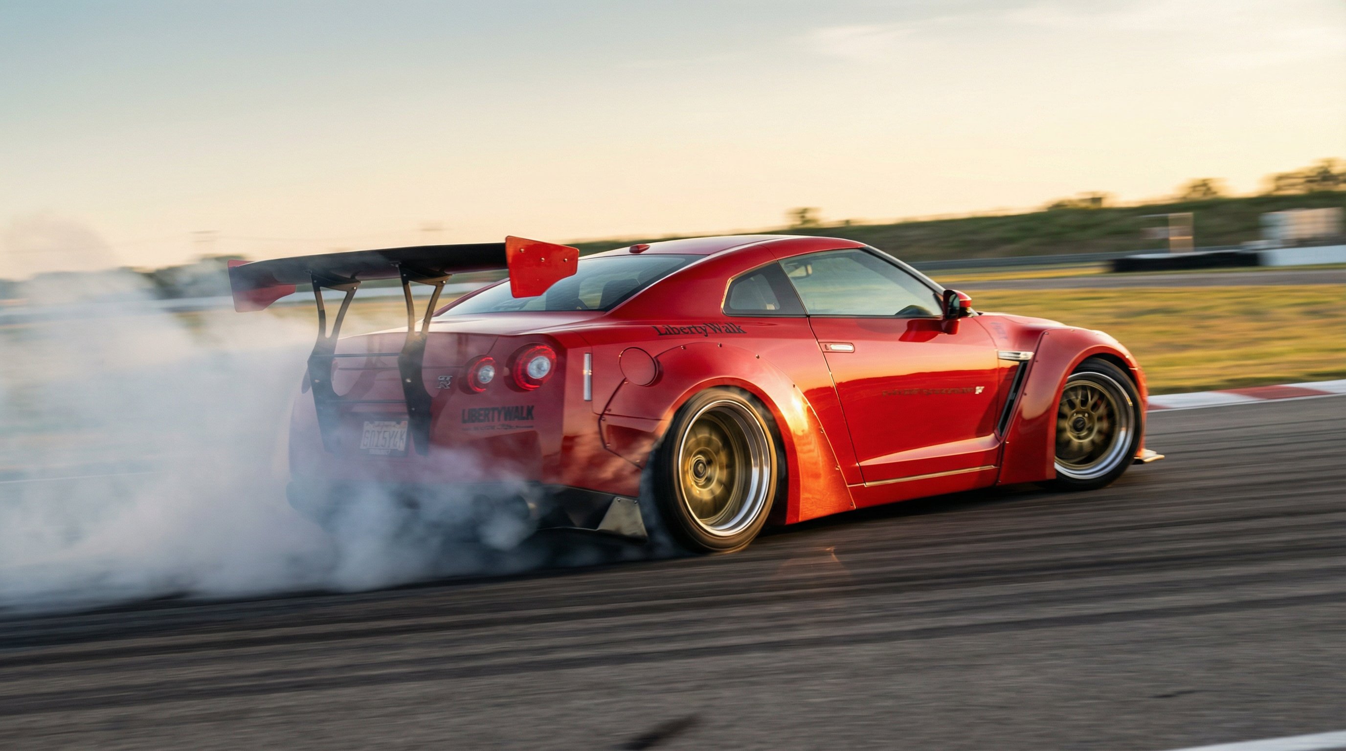 黑丝GTR漂移视频